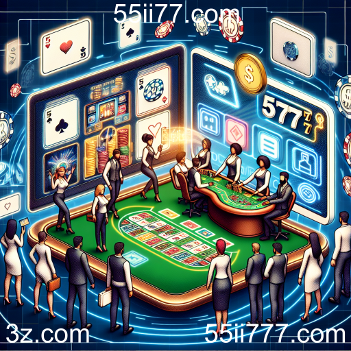 Explorando a Categoria de Jogos ao Vivo no 55ii77.com